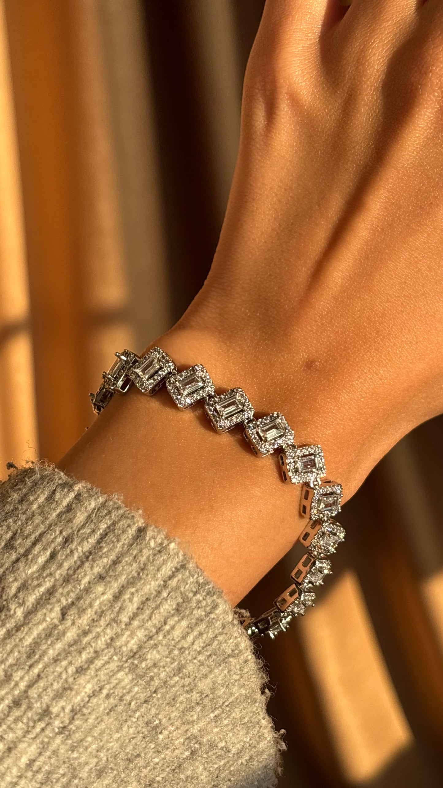 Mirela Silver Bracelet