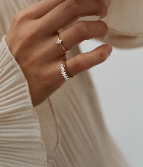 Marquise Diamond Ring