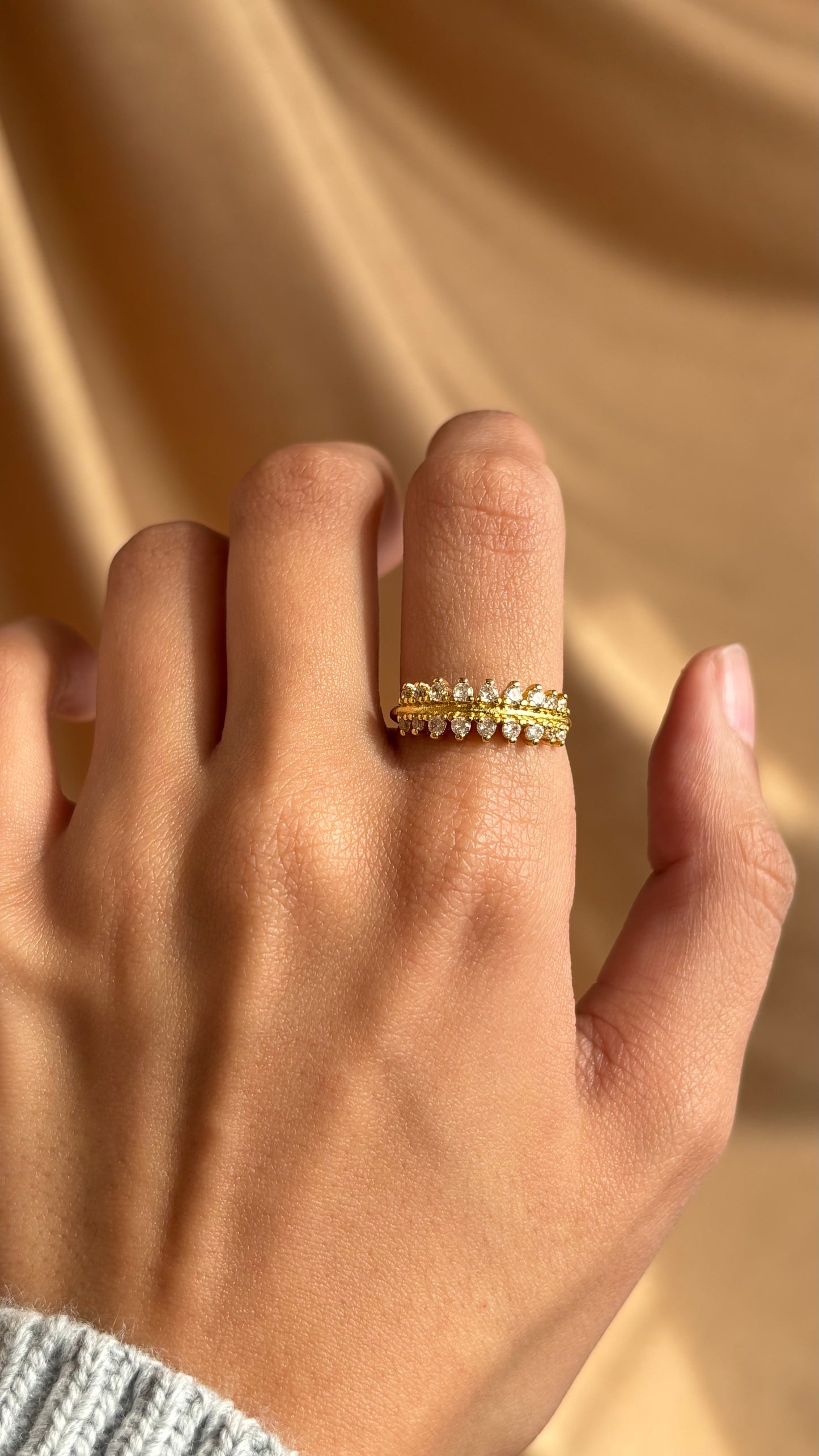 Glitter Band Ring