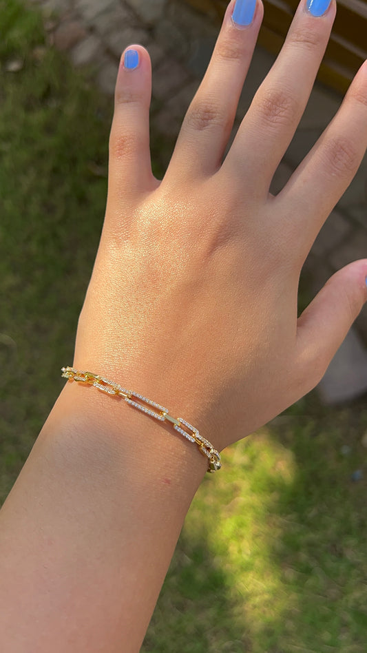 Diamond Link Bracelet