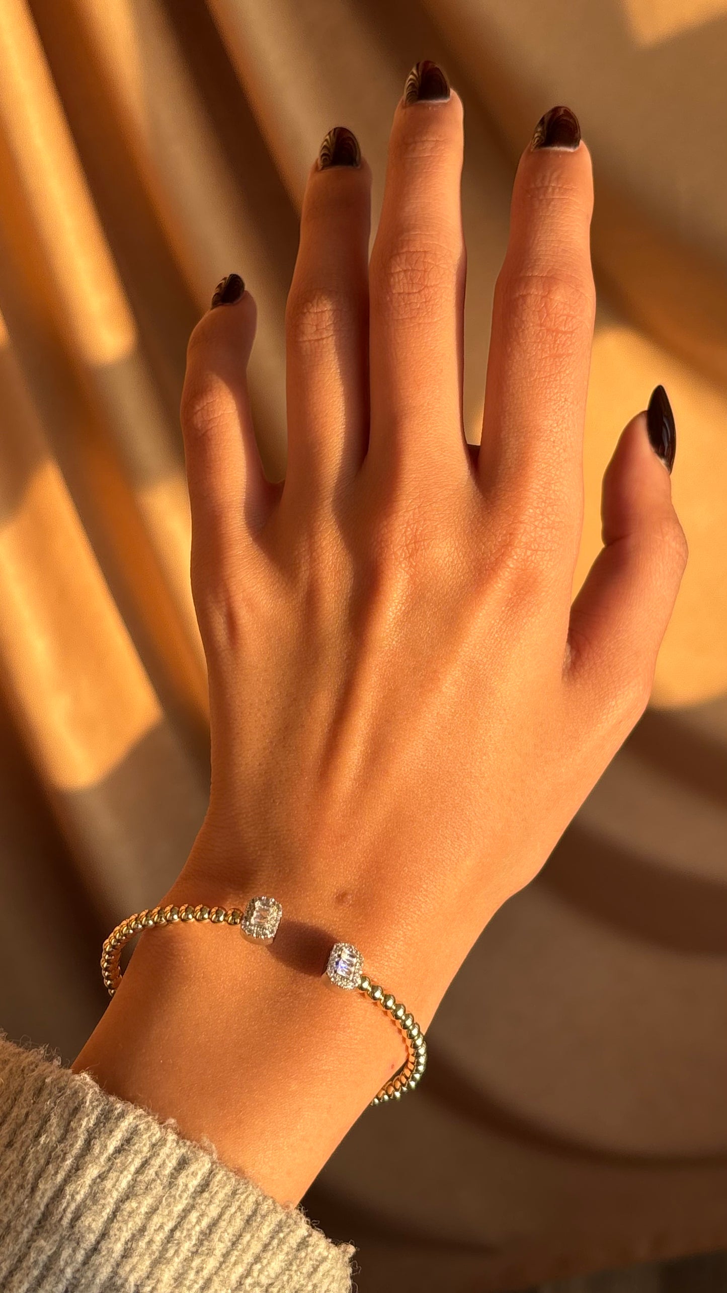 Aphrogrem gold bangle