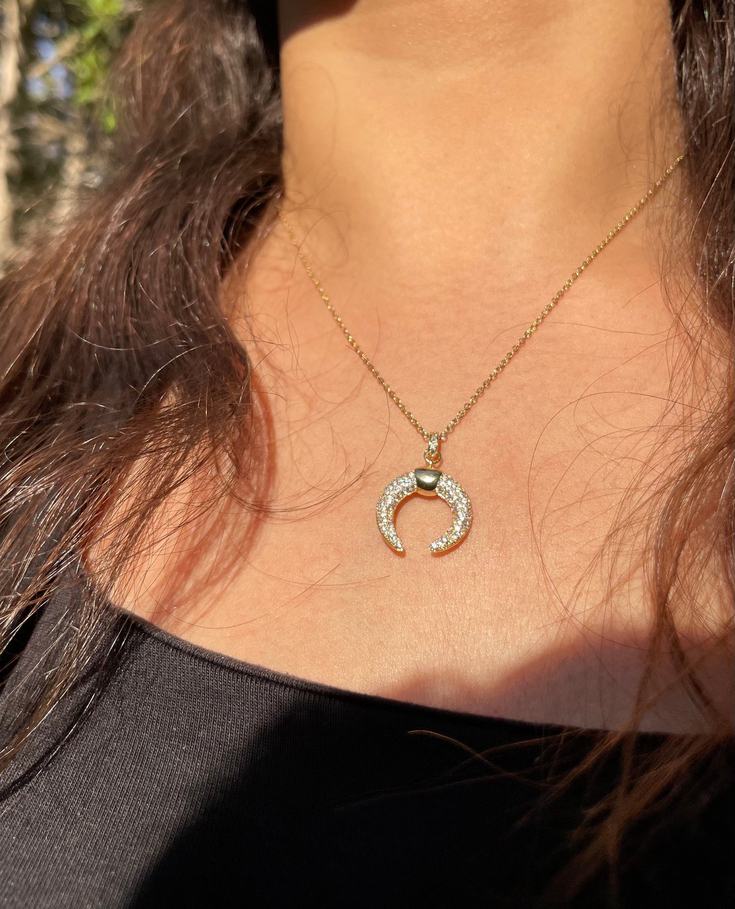 Crescent Moon Necklace