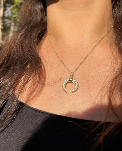 Crescent Moon Necklace