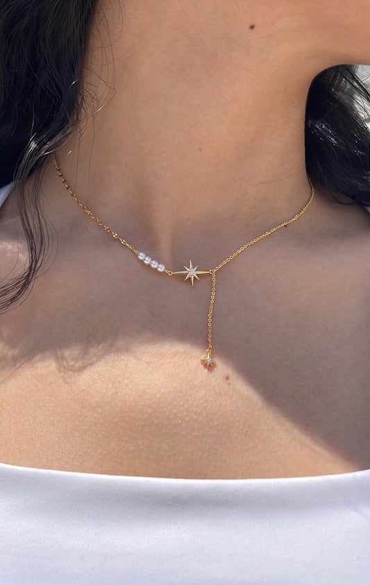 Pearl Star Necklace