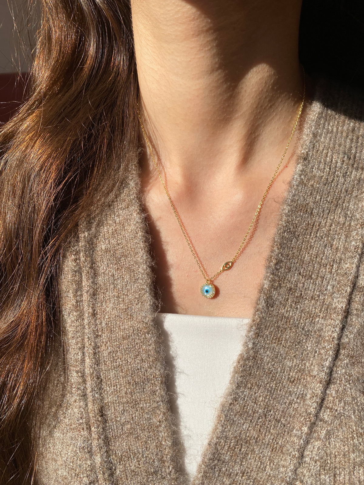 Single Evil Eye Necklace