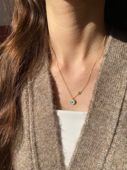 Single Evil Eye Necklace