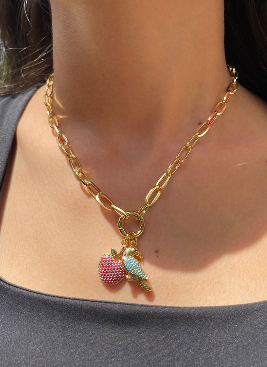 Tweet Love Necklace