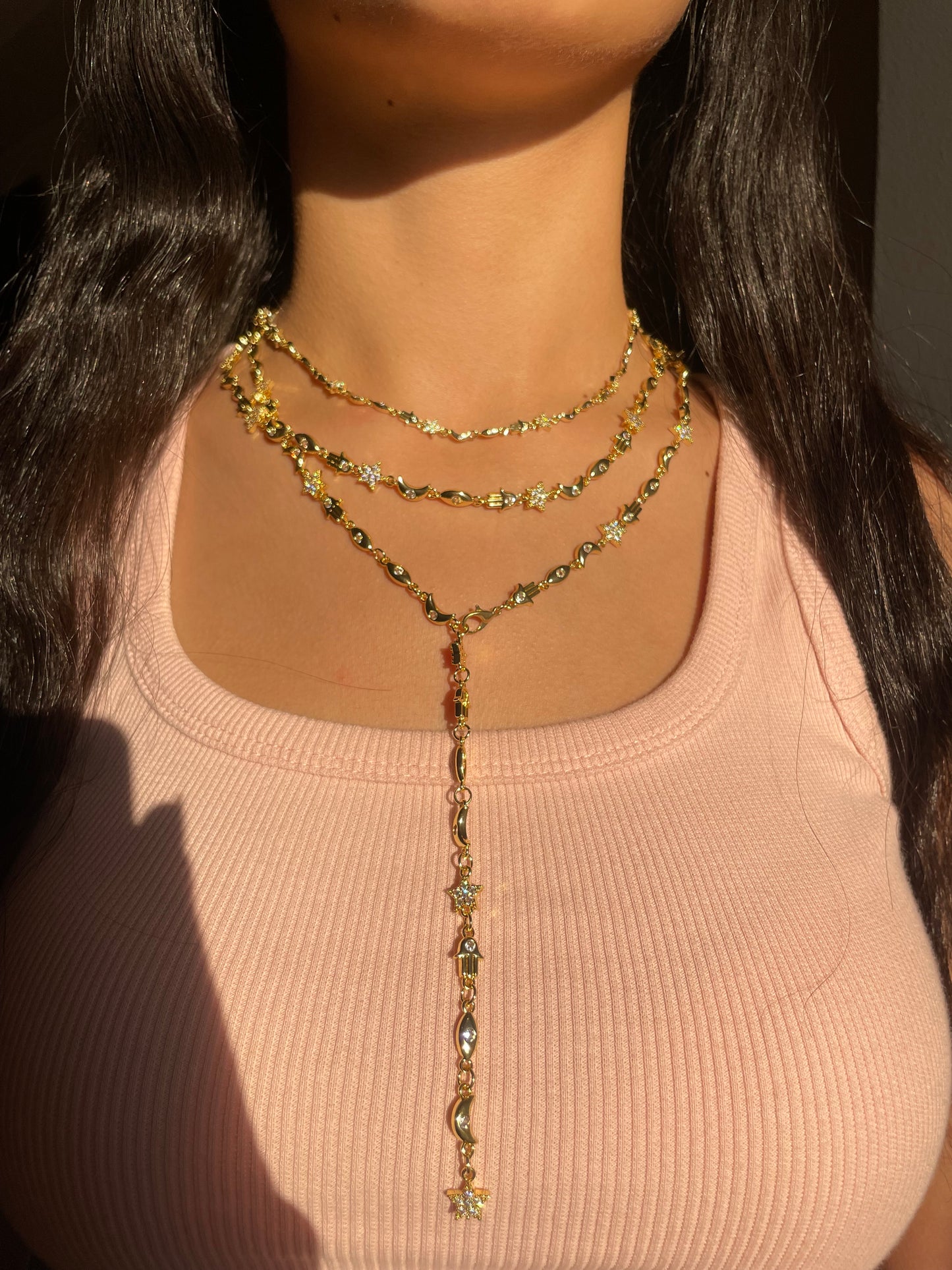 Starry Night drop Necklace