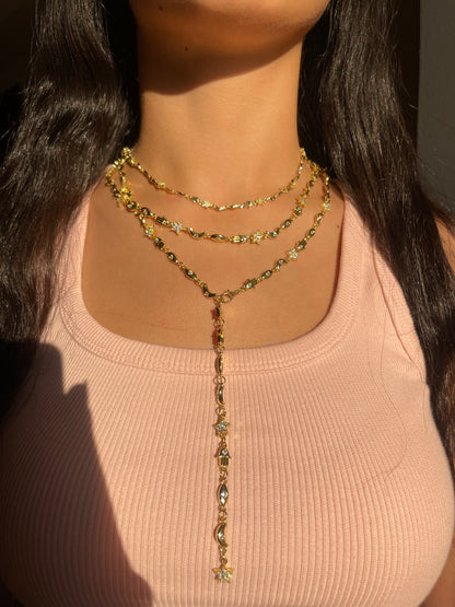 Starry Night drop Necklace