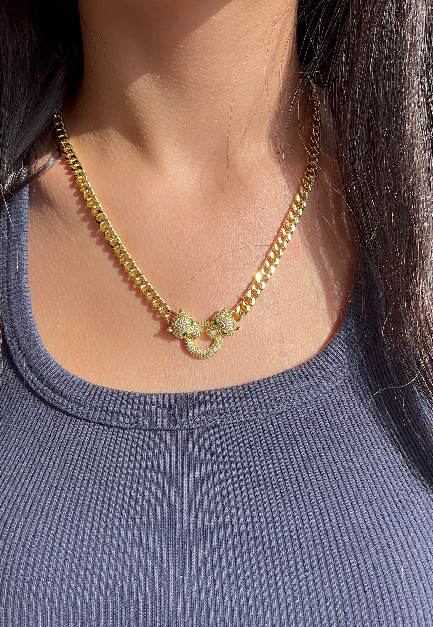 Snake Gold Necklace