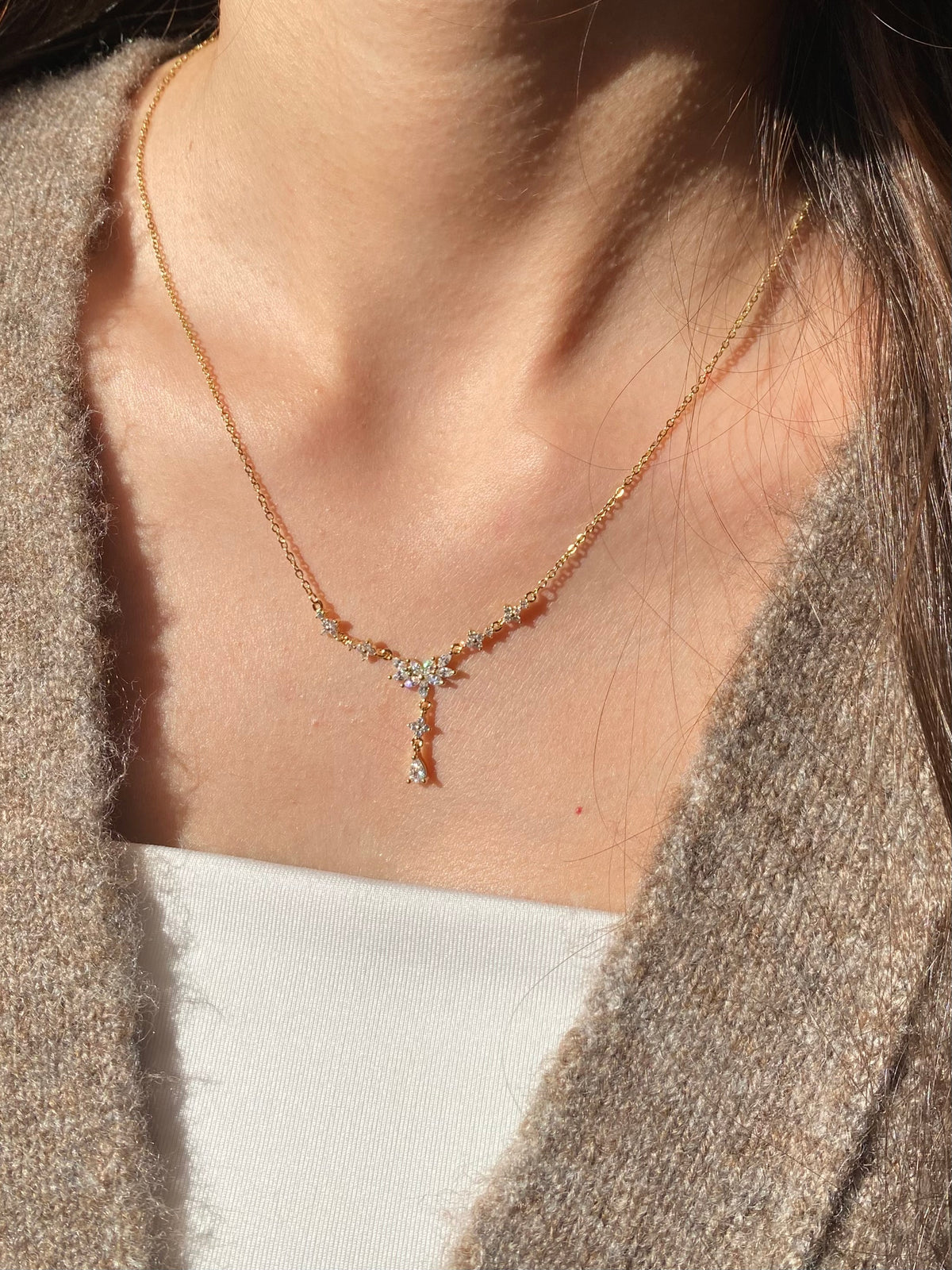 Frosted Shine Necklace