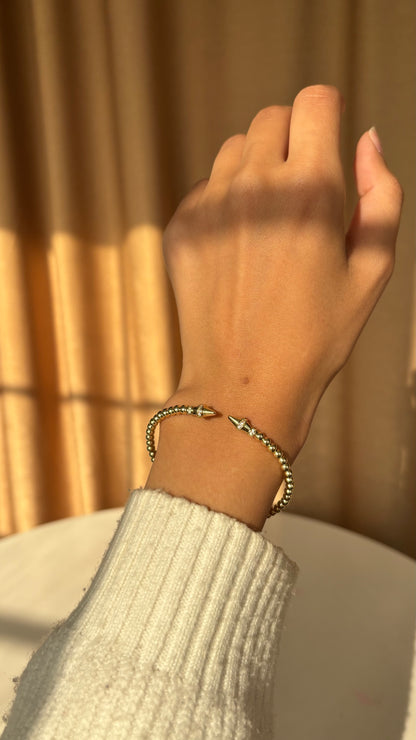 Arrow Gold Bangle