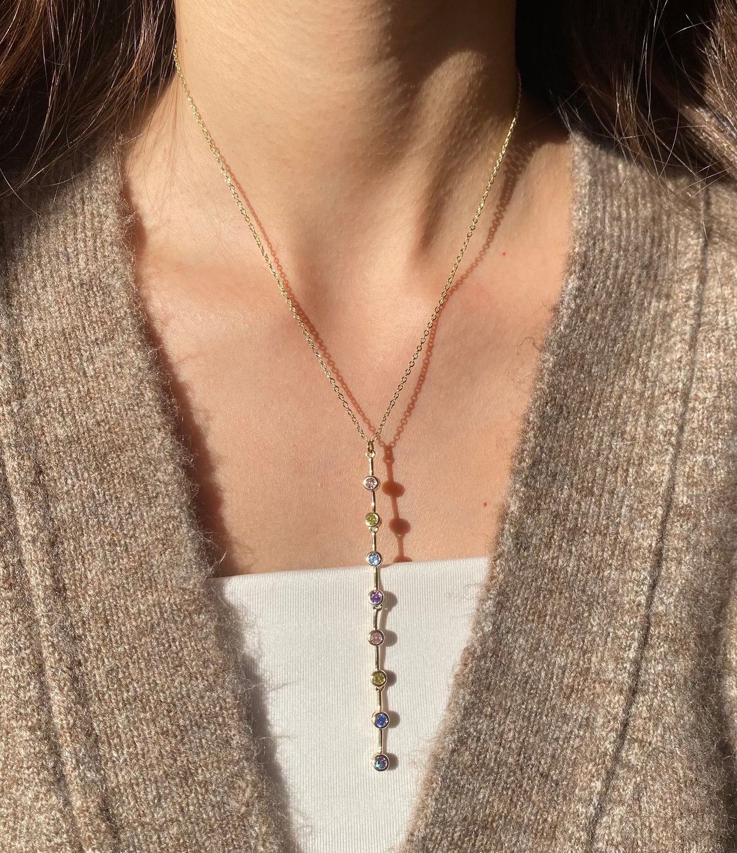 Candy Glow Drop Necklace