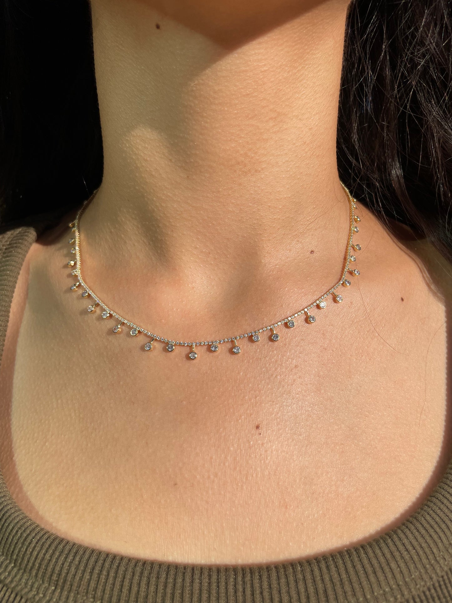 Cyra Gold Necklace