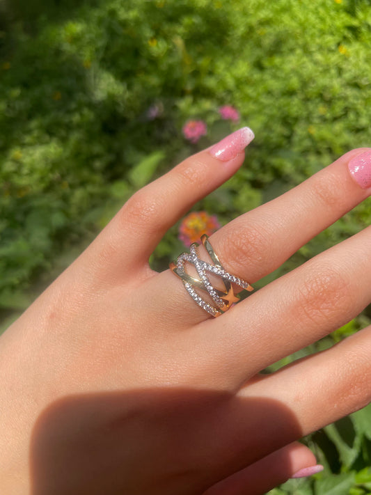 Èclat Gold Ring