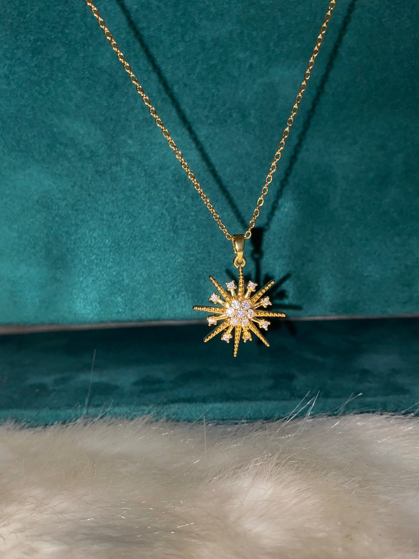 Snowflake Diamond Necklace