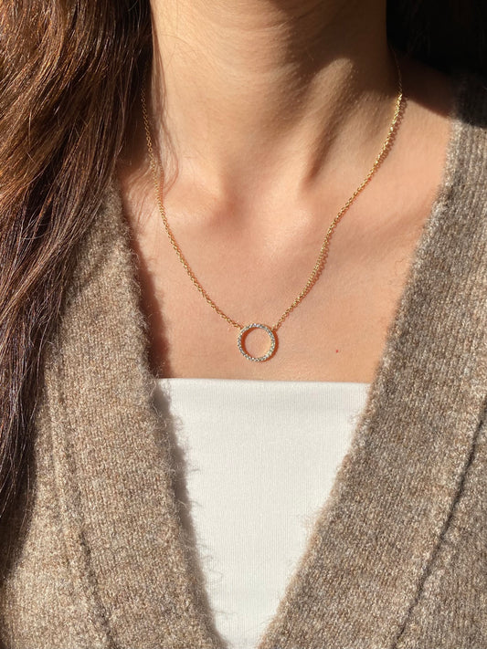 Circle of Light Necklace