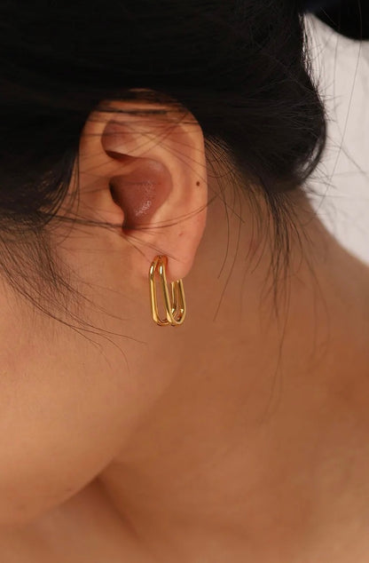 Paris Gold Earrings