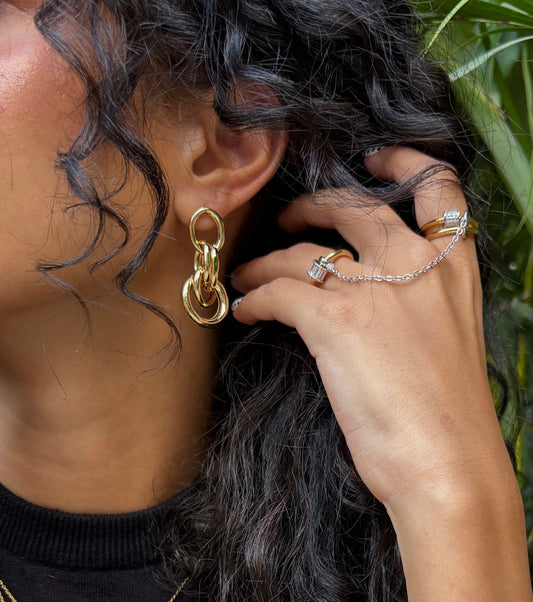 Infinity Links Earrings
