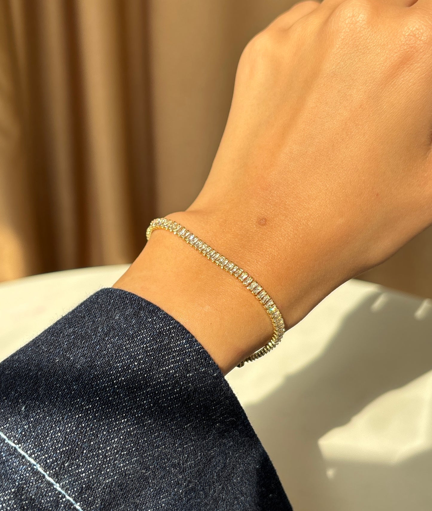Baguette Tennis Bracelet