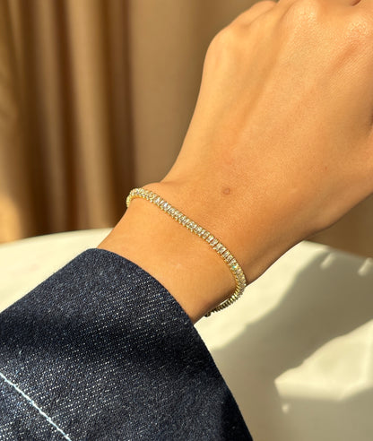 Baguette Tennis Bracelet