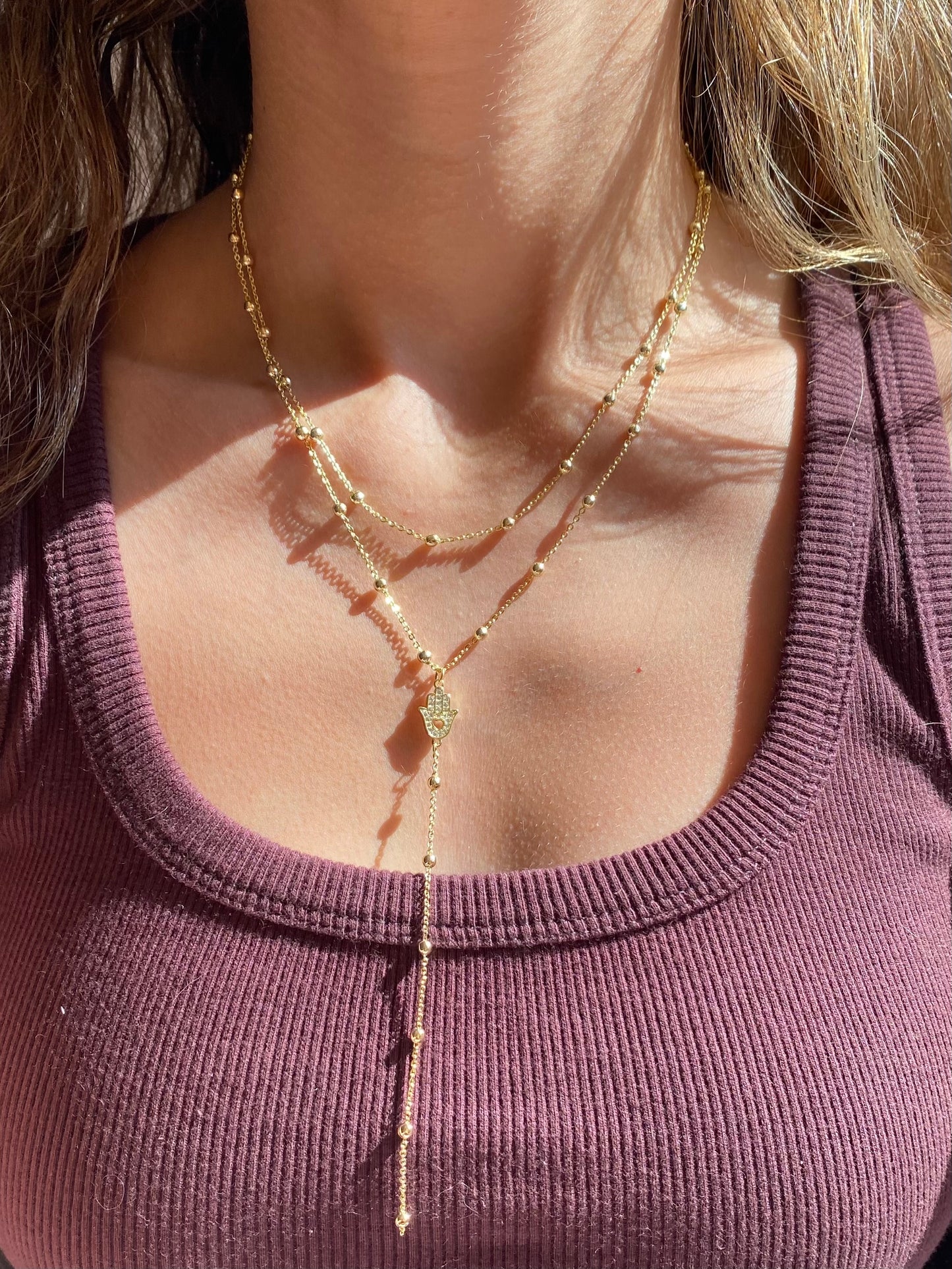 Nola drop Necklace