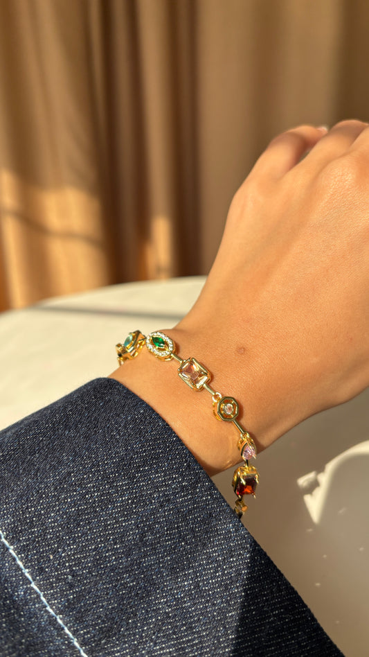 Calira gem bracelet