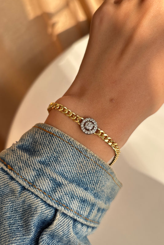 Round Diamond Bracelet