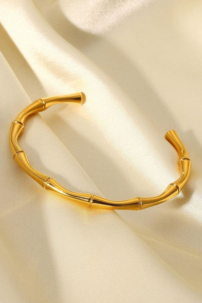 Bamboo Cuff Bangle