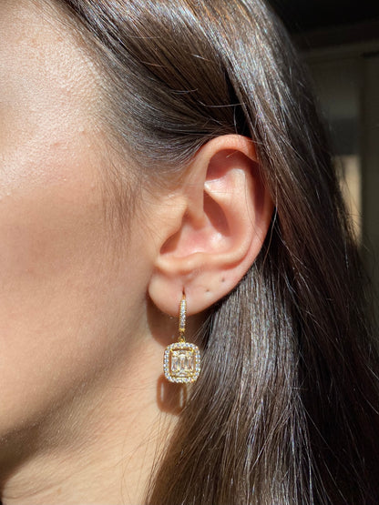 Baguette Glow Earrings