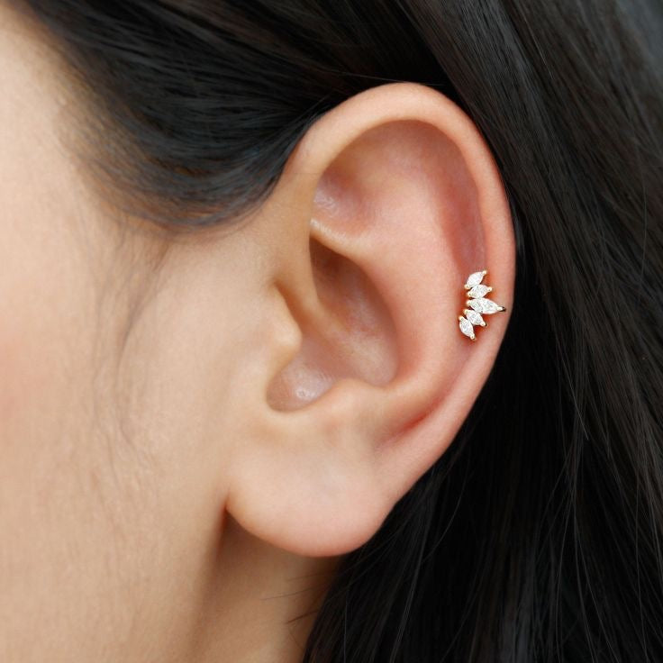 Floral Spark Piercing