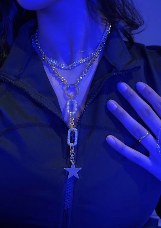 Star Beam Chain Necklace