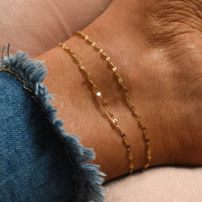 Double Layered Anklet