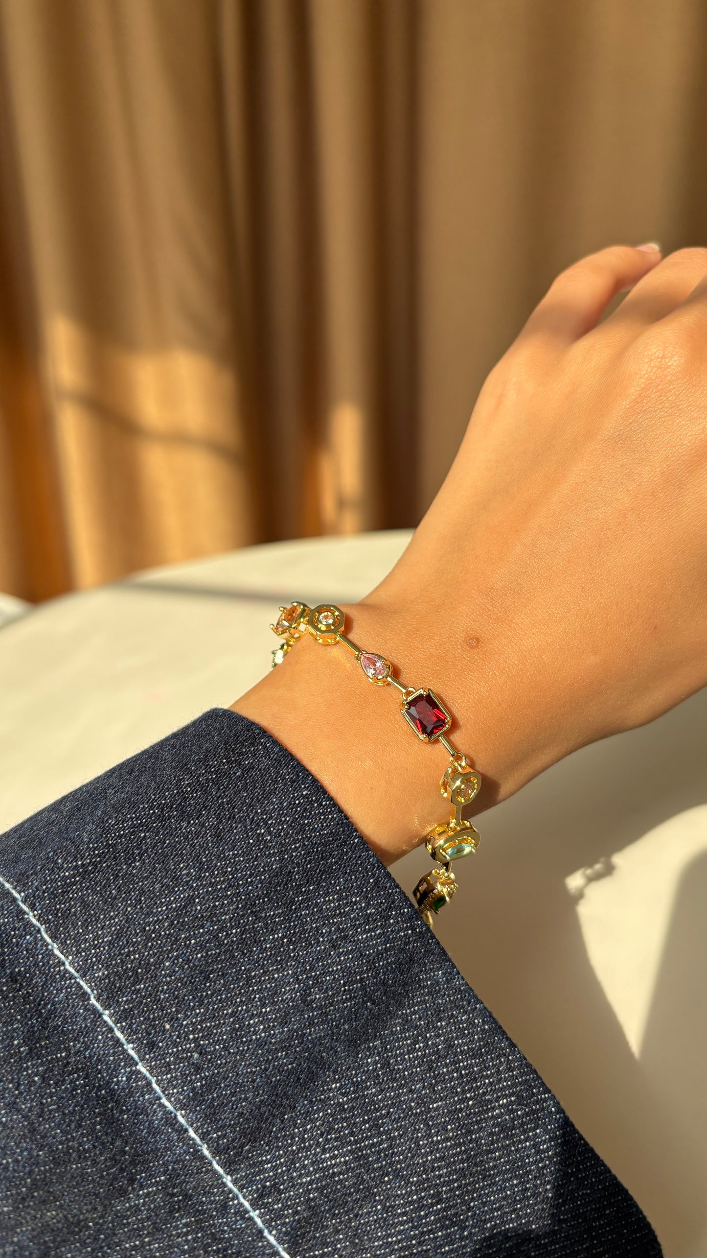 Calira gem bracelet