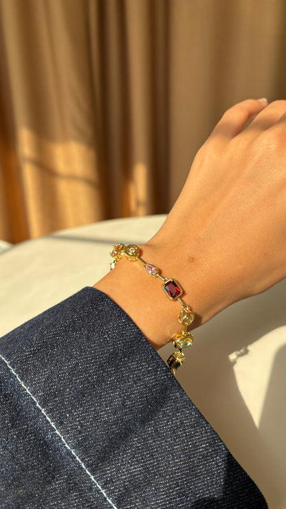 Calira gem bracelet