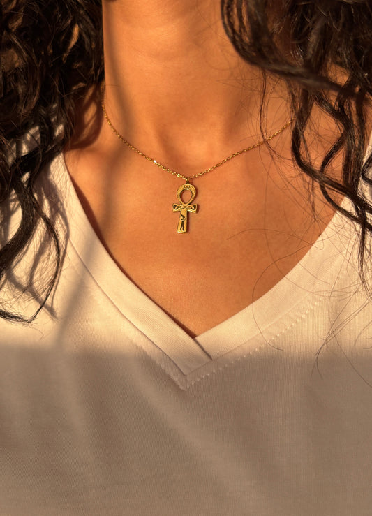 Aphrodite Ankh Necklace