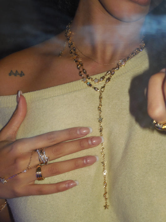 Starry Night drop Necklace