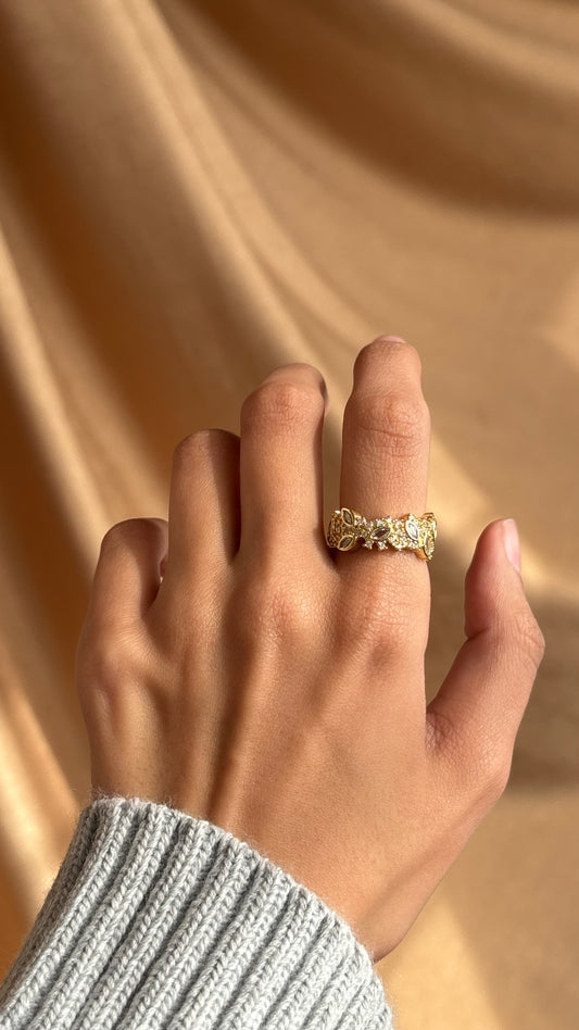 Elysia Gold Ring