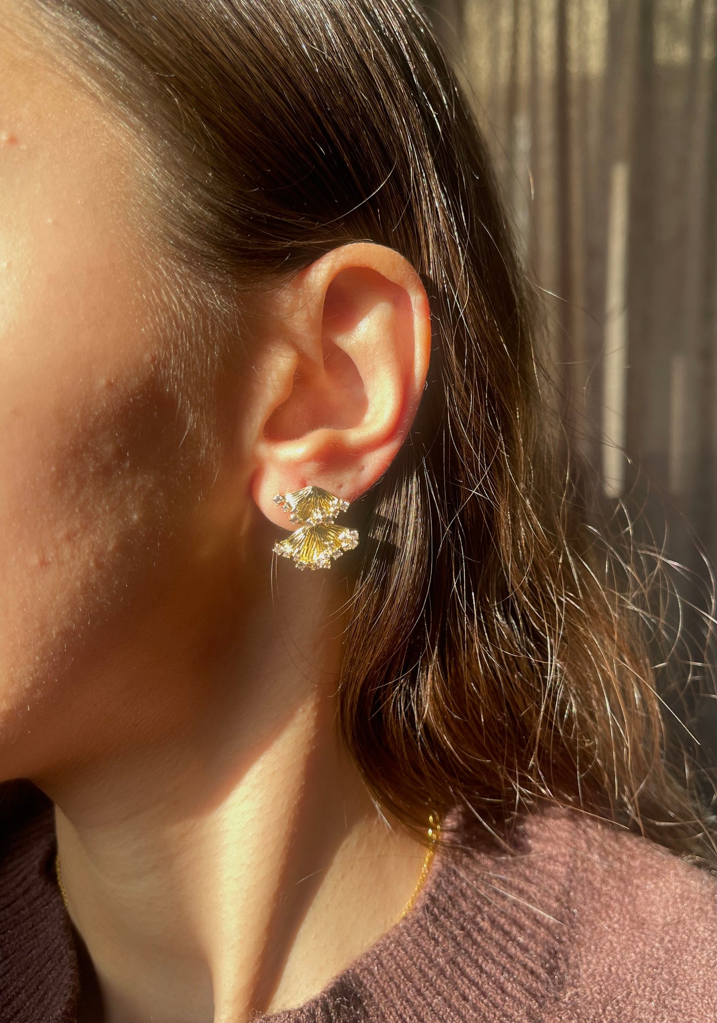 Nyssa Gold Earrings