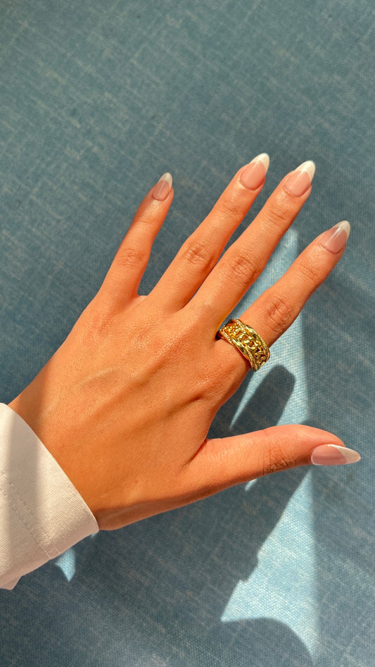Maison Chain Ring