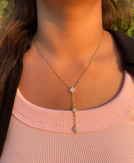 Stars Drops Necklace