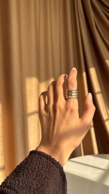 Signature Gold Ring