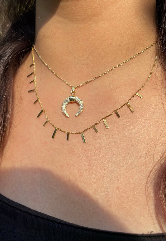 Crescent Moon Necklace