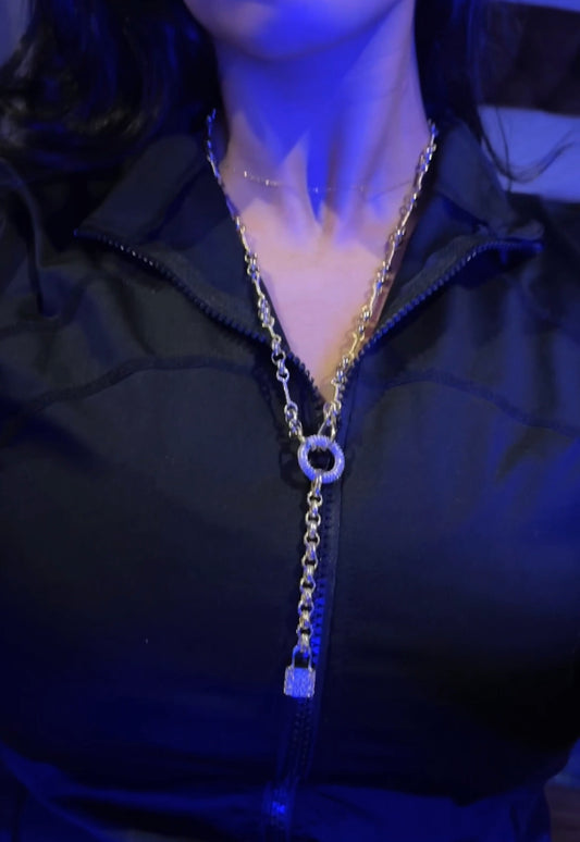 Lock Drop Necklace