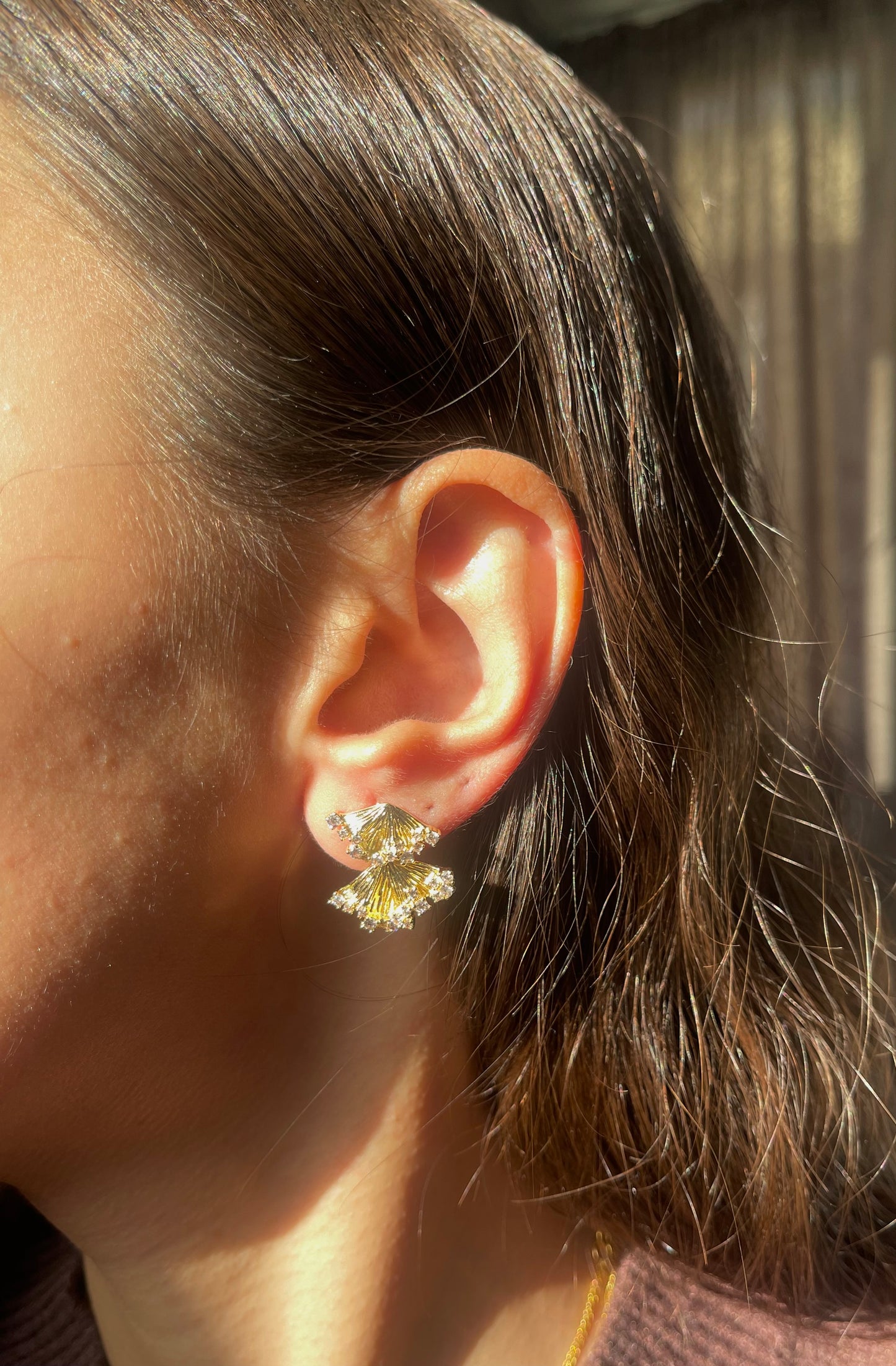 Nyssa Gold Earrings