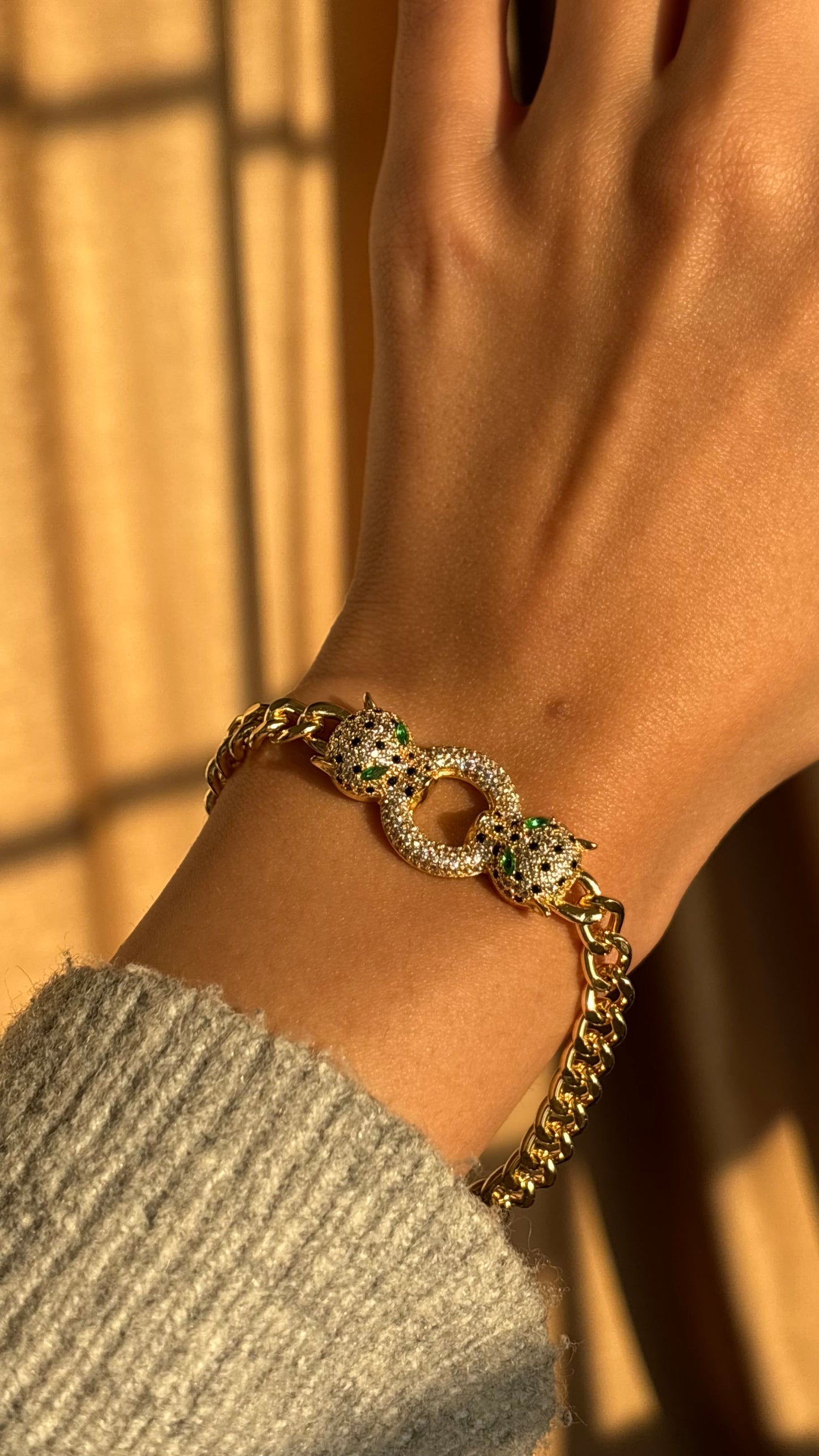 Snake Gold Bracelet