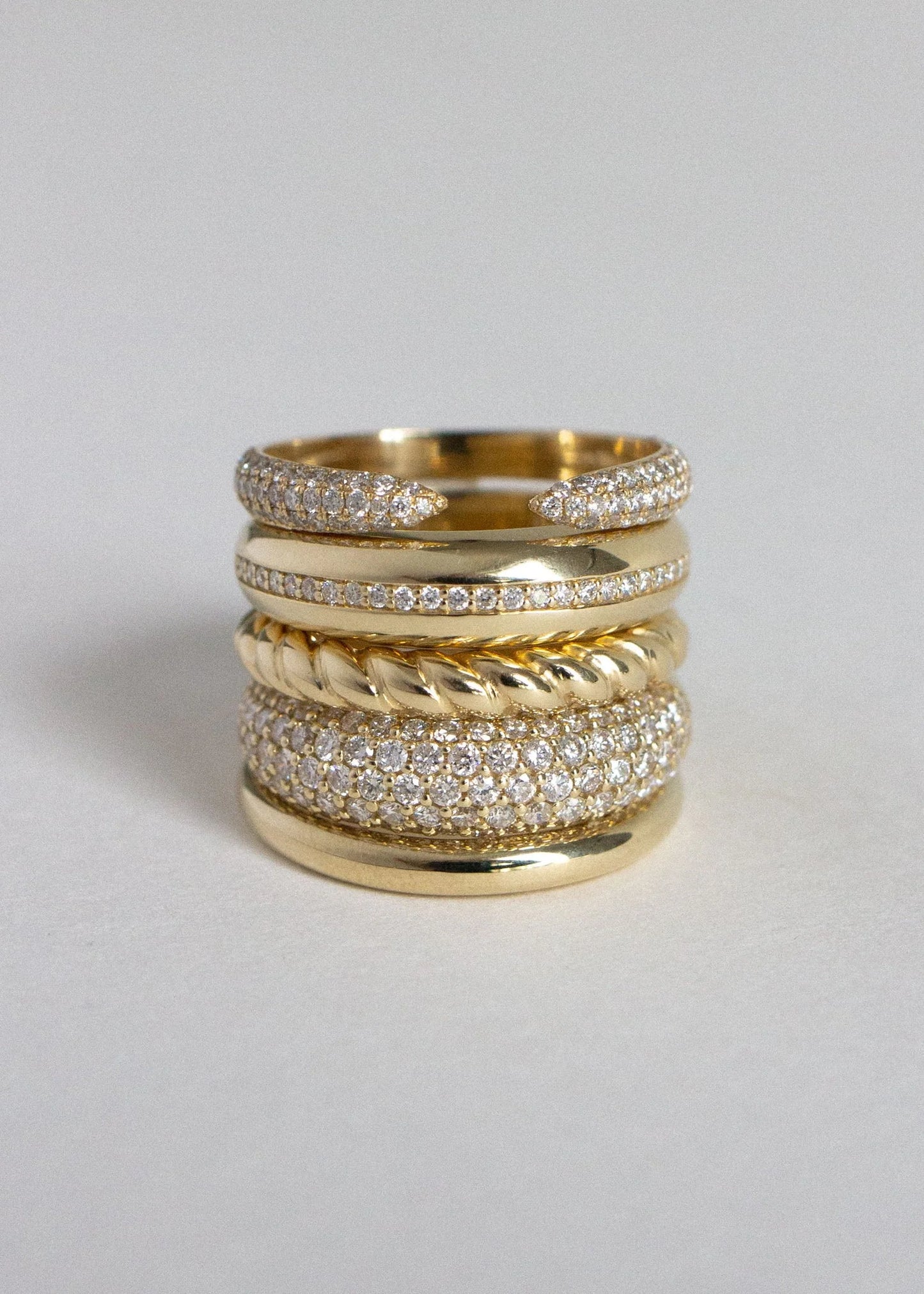 Gloria Dome Ring Diamond