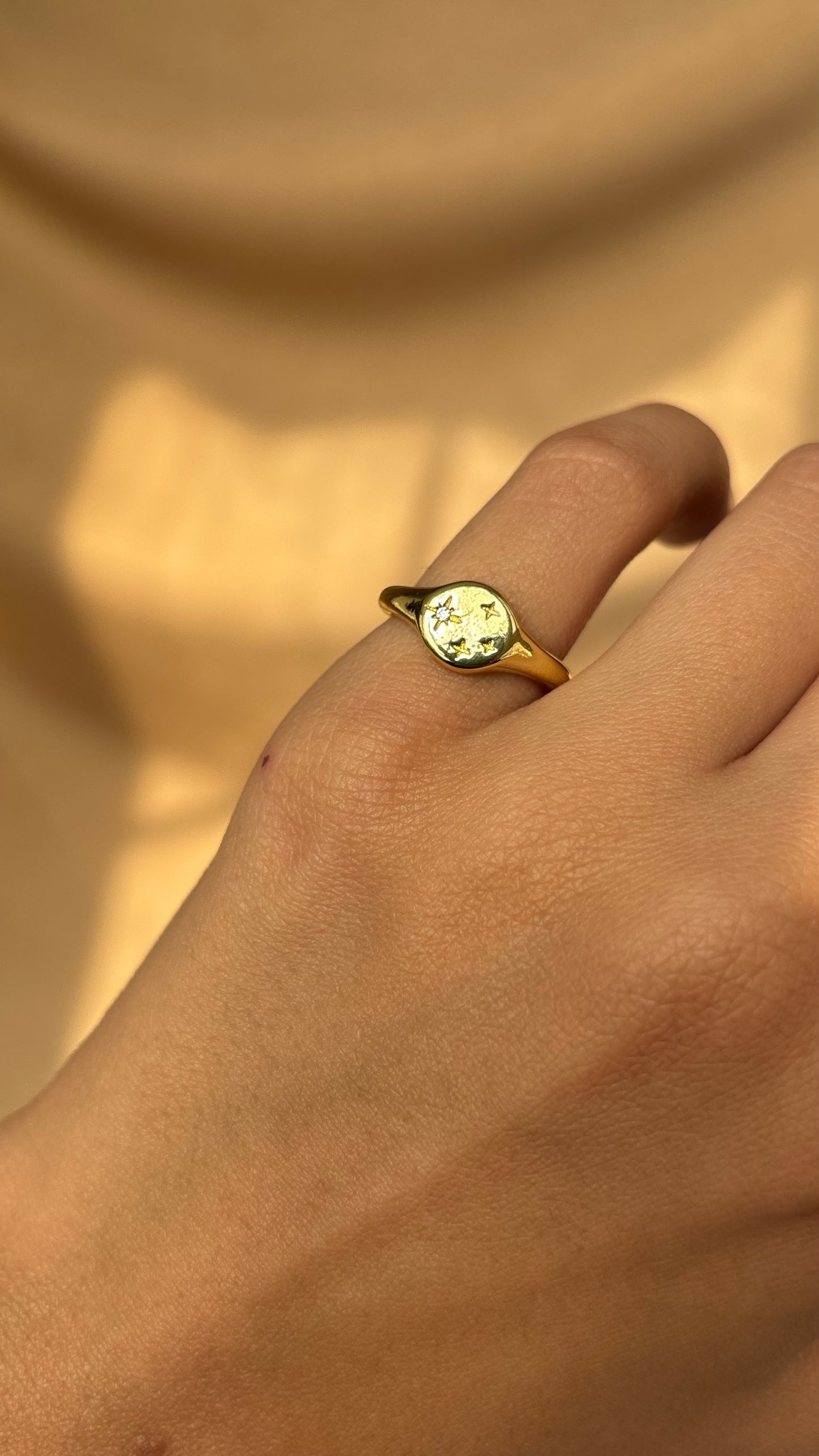 Stars Pinky Ring
