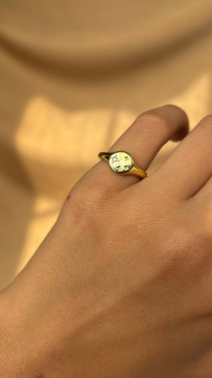 Stars Pinky Ring