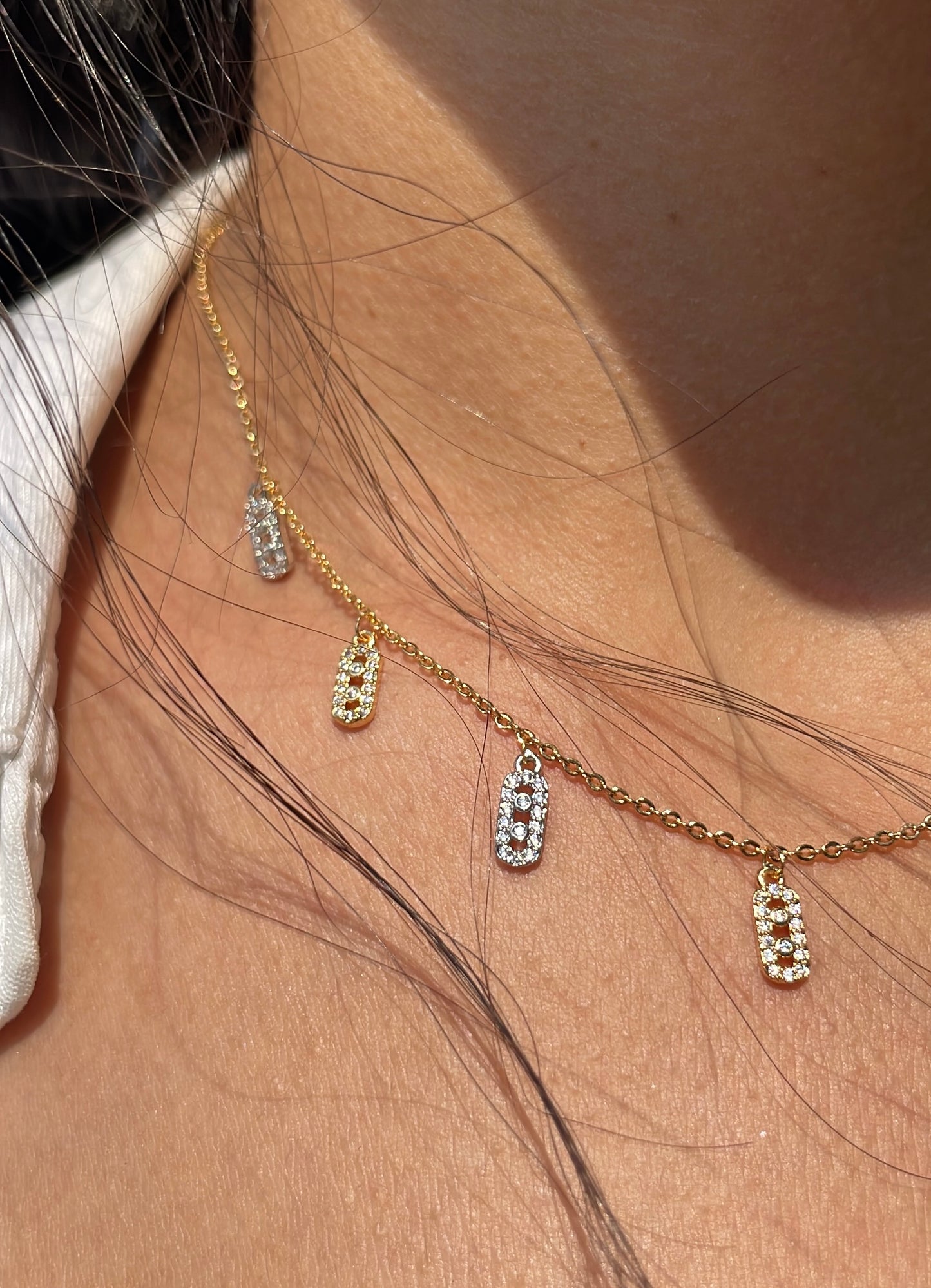 Mini GoldxSilver Move Necklace